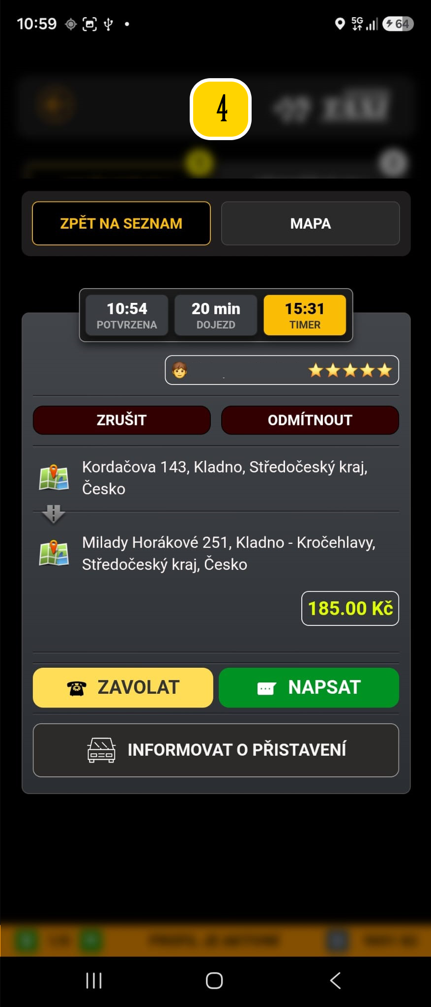 Detail potvrzené objednávky